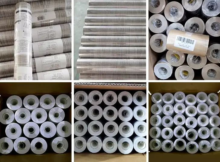 Waterproof Pvc Wood Grain Furniture Renovation Film