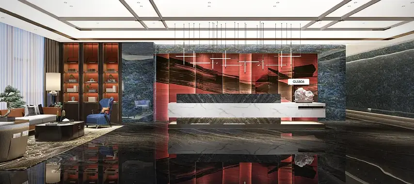 Moderný dizajn mramorový PVC filmový roll