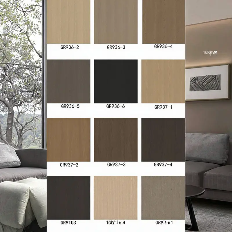 Moderný štýl dizajnu PVC Dekoratívny film