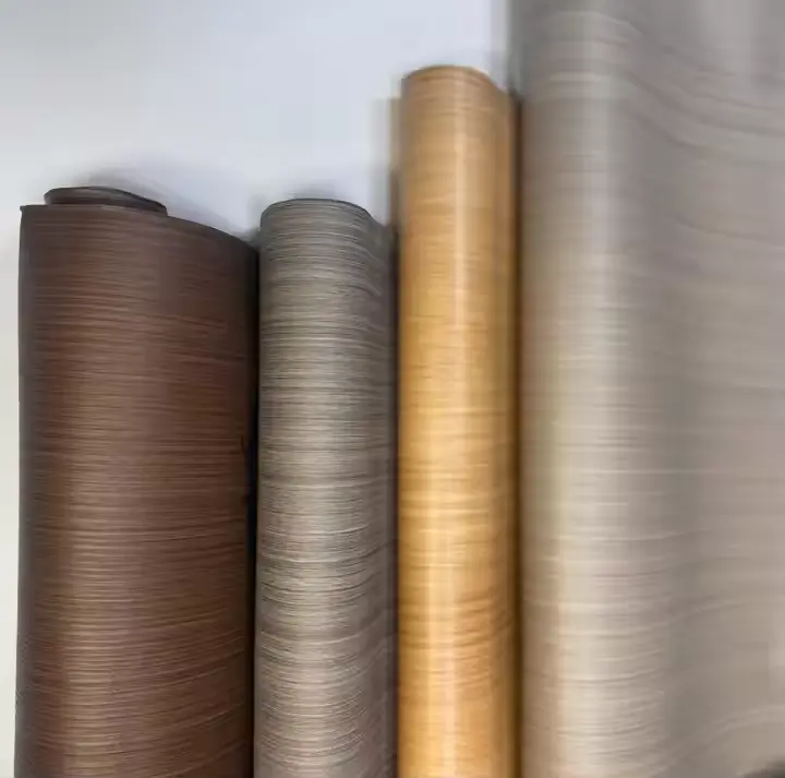 PVC Dekoratívny film Woodgrain Color PVC Foil for Dvery